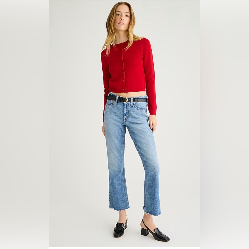 JCREW 9" demi-boot crop jean